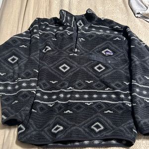 Medium Patagonia Synchilla Quarter Button Up Sweater